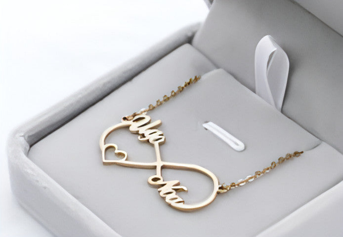 8 Word Pendant Clavicle Chain – Elegant & Meaningful Jewelry for Every Occasion