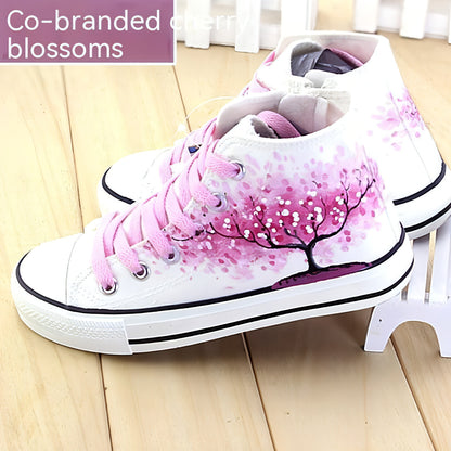 High Top Canvas Shoes For Summer And Autumn Women