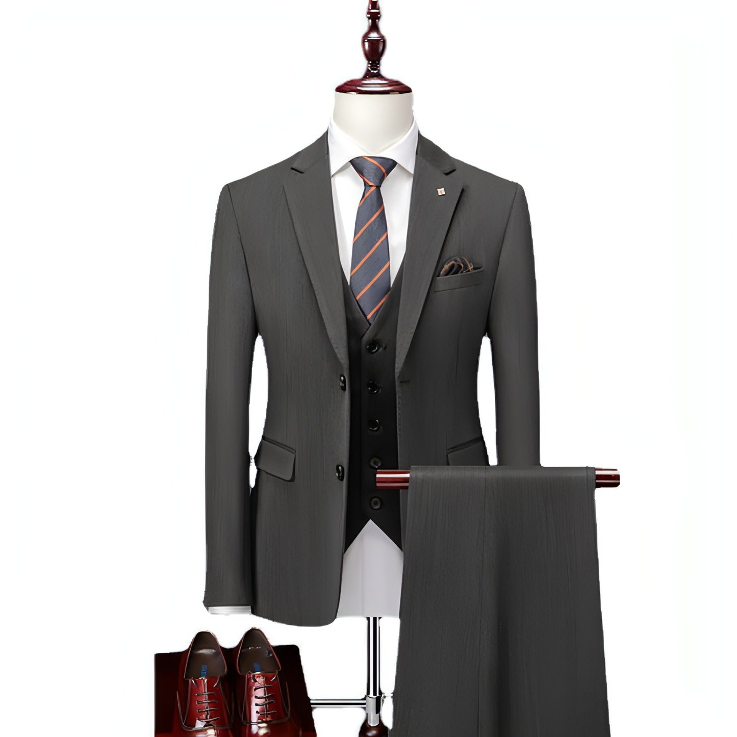 Handsome Slim Fit British Style Business Casual Suit Formal Attire