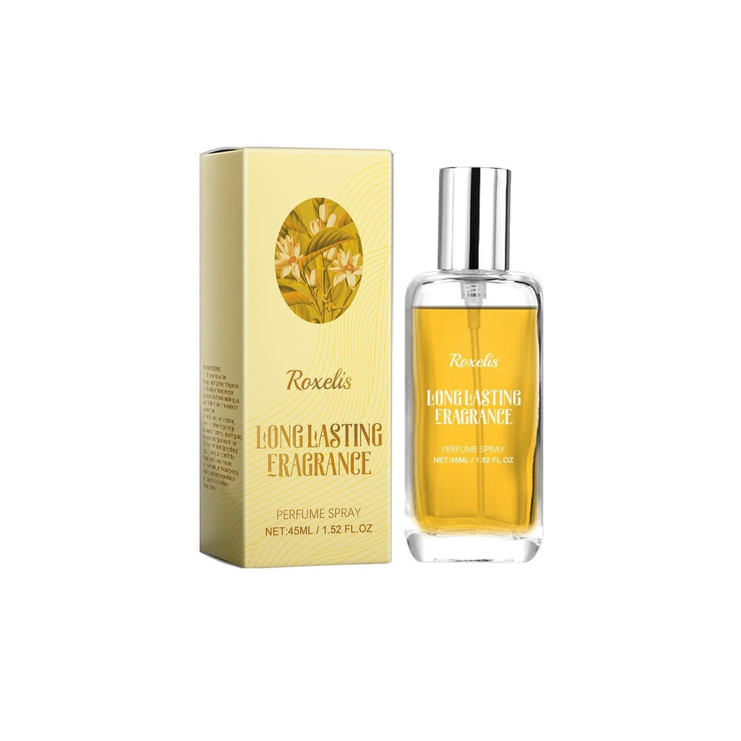 Spray de perfume de laranja doce e bergamot duradoura