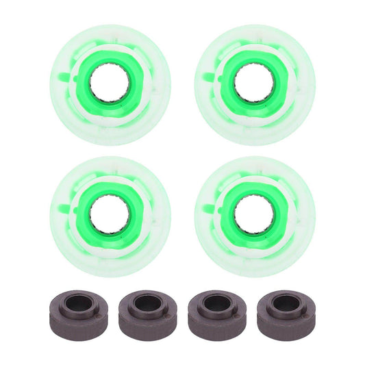 Roda 78a 60x45mm Highelastic Skateboard Wheel PU enchimento PU para Longboard Cruiser Board (verde)