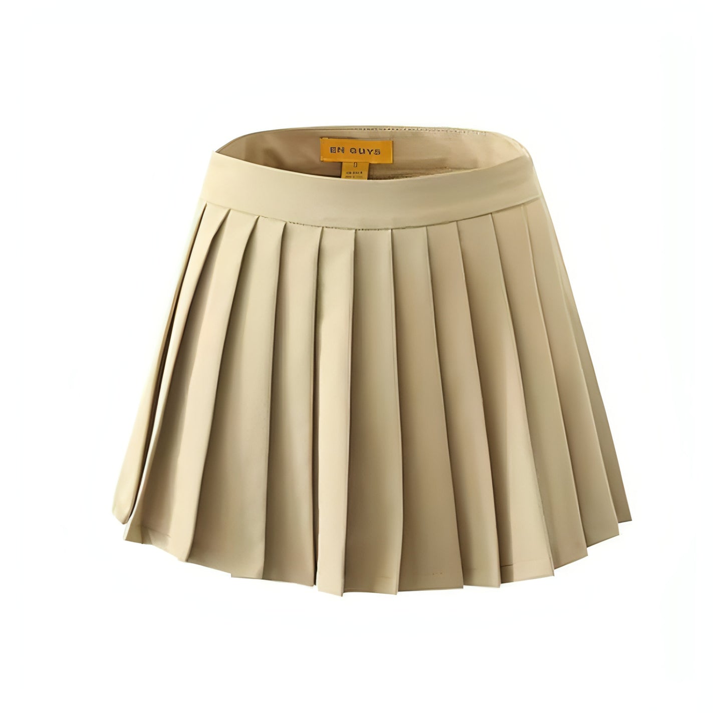 Ladies Fashion High Waist A-Line Skirt Fans