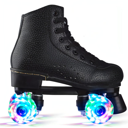 Double Row Wheel Roller Skates Round Four