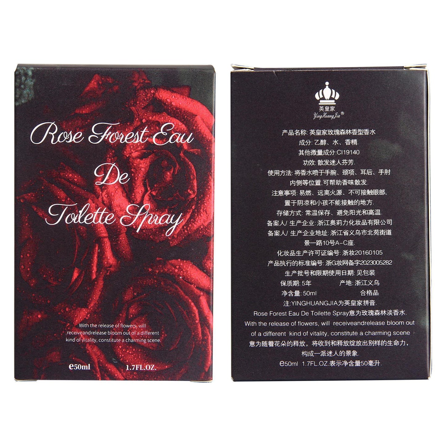 Rose Forest Perfume For Women Lasting Eau de Tolette