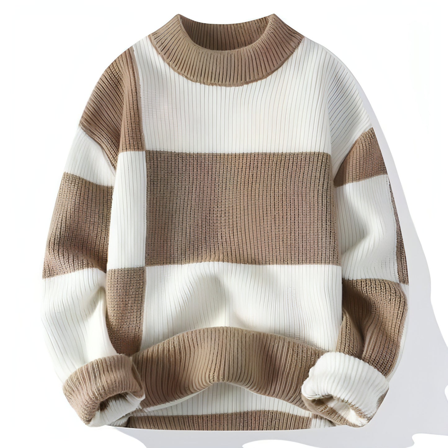 Men's Turtleneck Sweater for For Boys Thickened