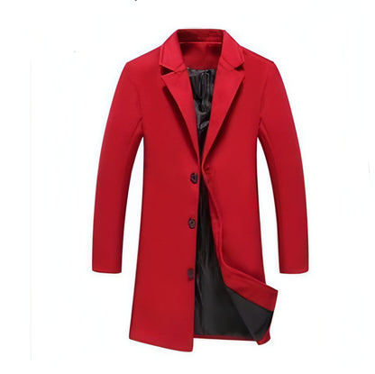 Casual Business Woolen Trench Coats