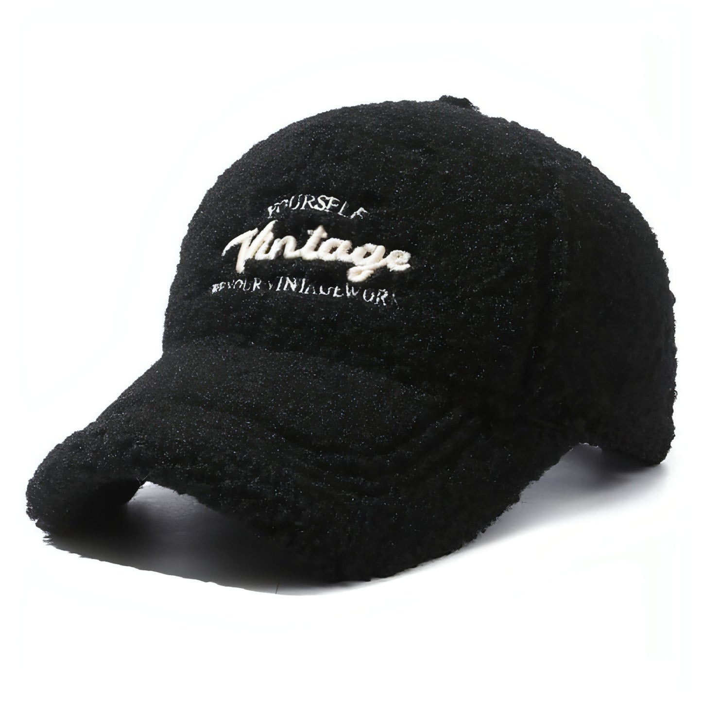 Thickened Warm Peaked Street Versatile Winter Baseball Cap