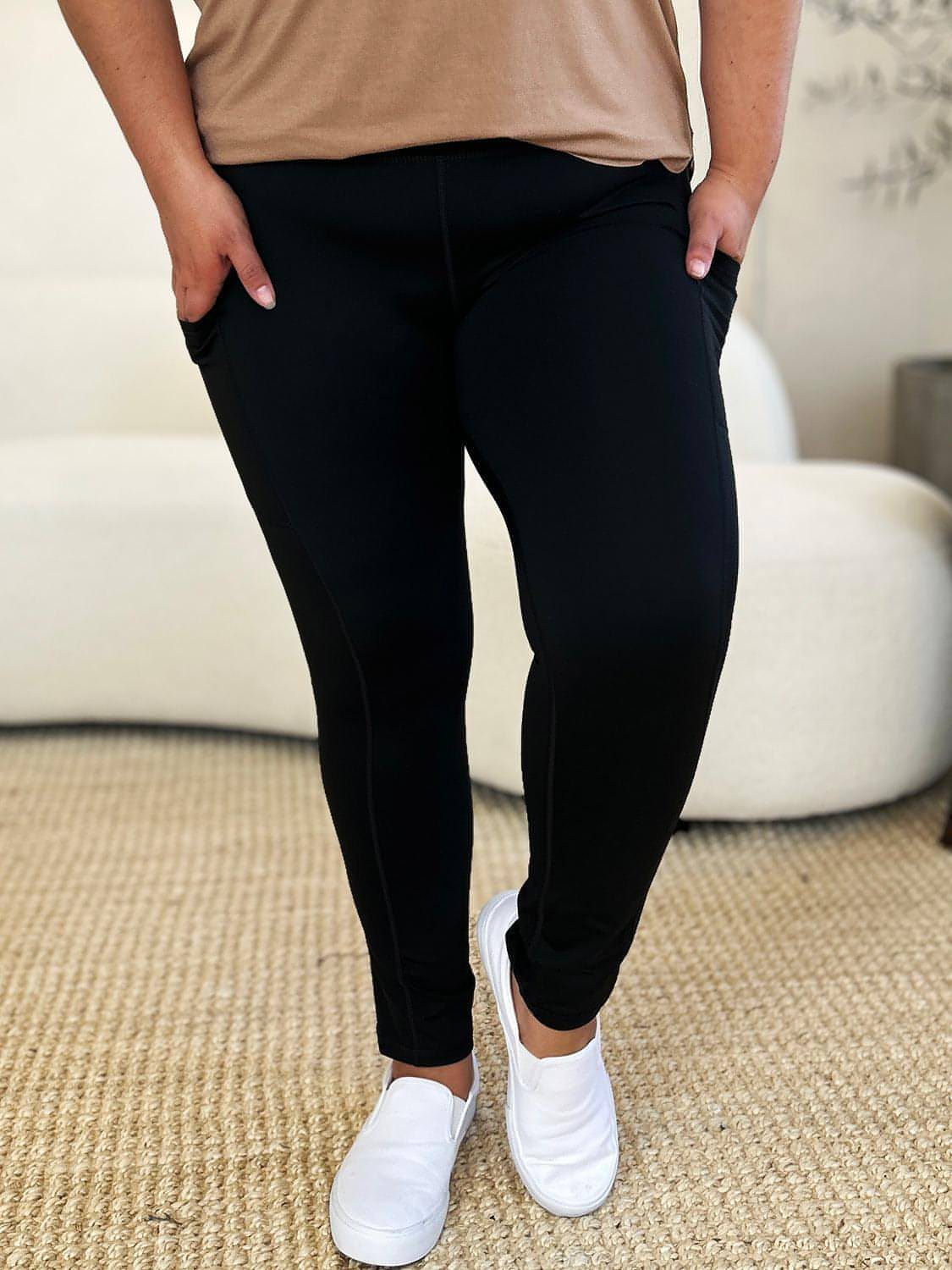 Leggings deportivos con cintura ancha