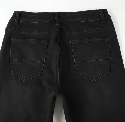 Jeans angustiados de manchas masculinas