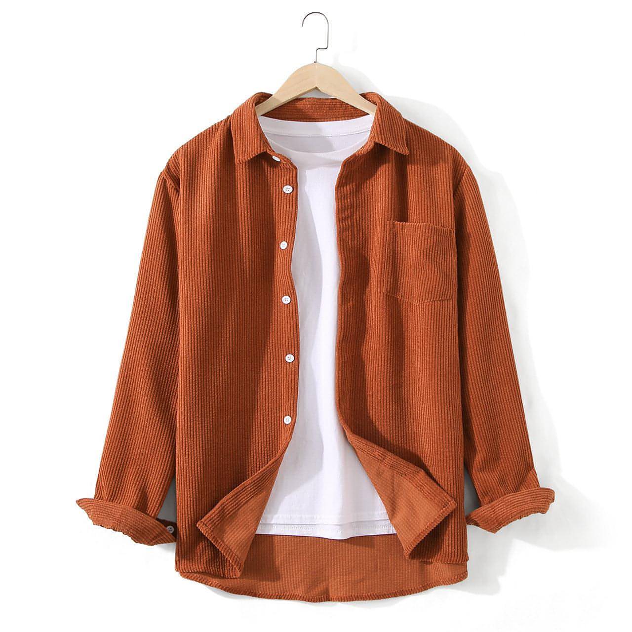 Men's Loose Casual Sleeve DressShirt