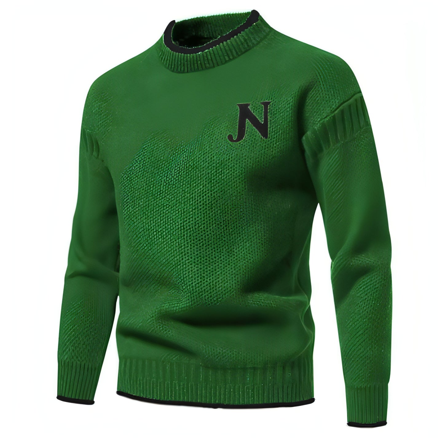 N - Profit - Trendy Leisure Warm Knitted Bottoming Youth Sweater Men