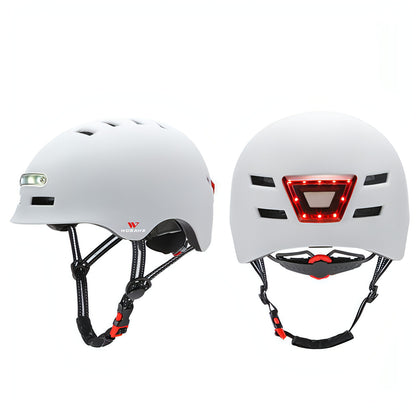 Casco con luz trasera Casco de ciclismo para bicicleta