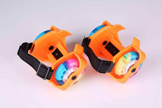 Children's hot wheels walking shoes shine roller skates