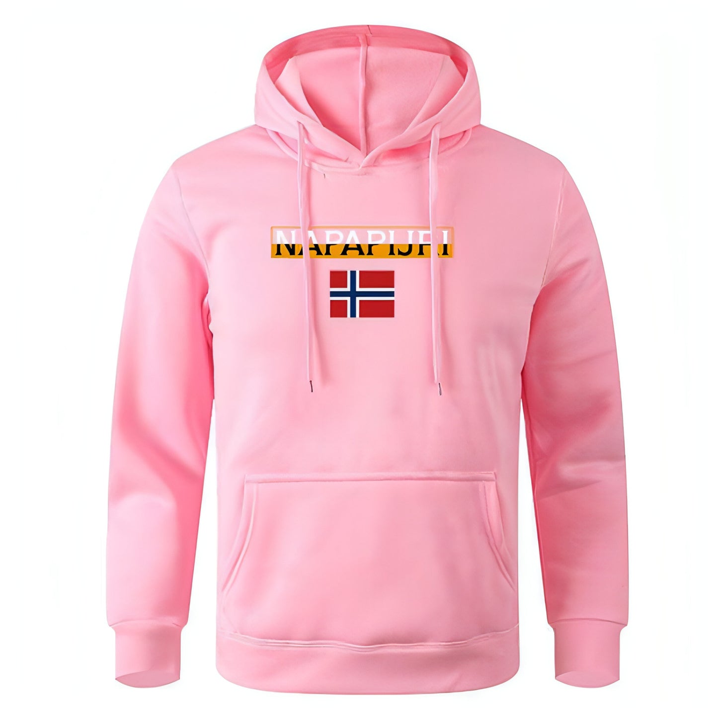 Napapijri moški pulover hoodie natisnjen pulover priložnostni