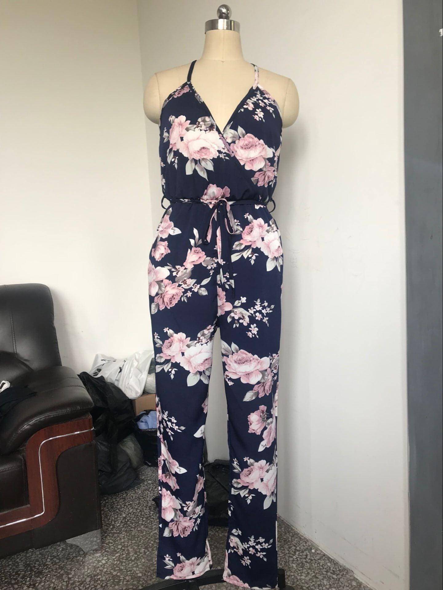 Printed jumpsuit