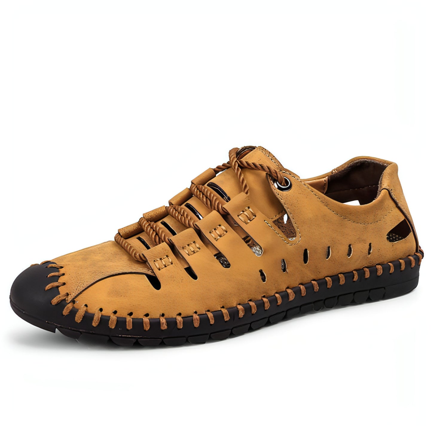 Comfortable Soft Sole Outdoor Casual Leather Shoes Men & Women