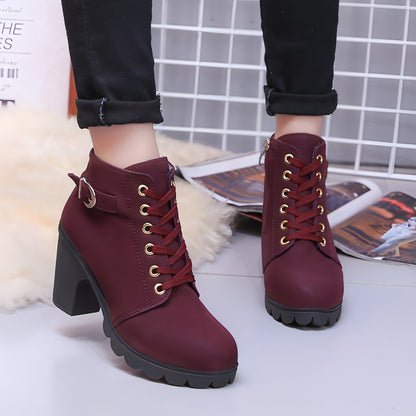 A.1 Cross strappy boots Women