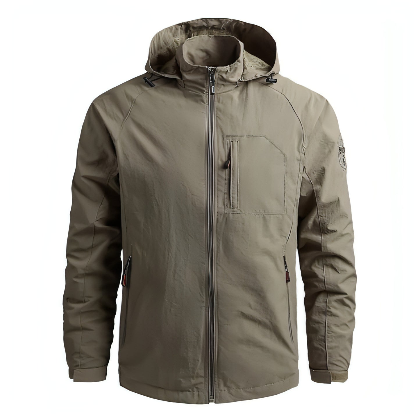 Men's Fashion Solid Color Single Outdoor Jacket