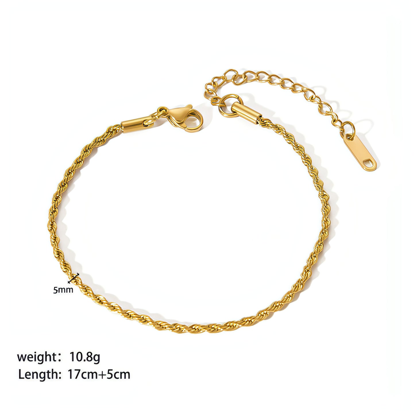 Elegant Gold-Plated Bracelet – Timeless & Stylish for Every Occasion