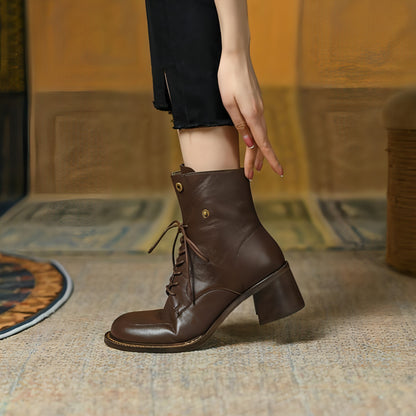 Women's Fashion Side Zip Casual Rider Boots