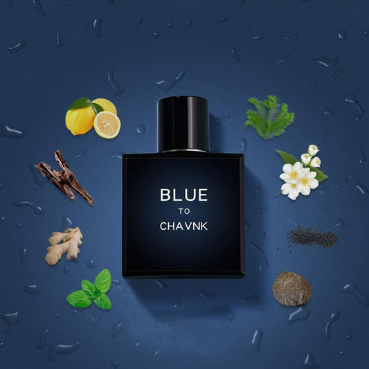 Blue to Chavnk - Perfume para hombre Fragancia ligera y duradera