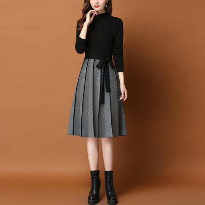 Sweater Skirt Inner Wear Base Temperament Long Women's Clothing Dress