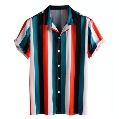 Casual Men DressShirt Stripes