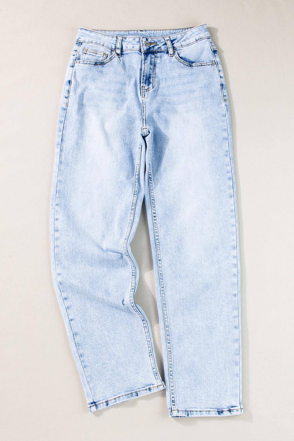 Beau Blue Acid Wash jeans