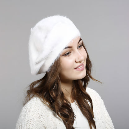 Women's Solid Color Wool Hat