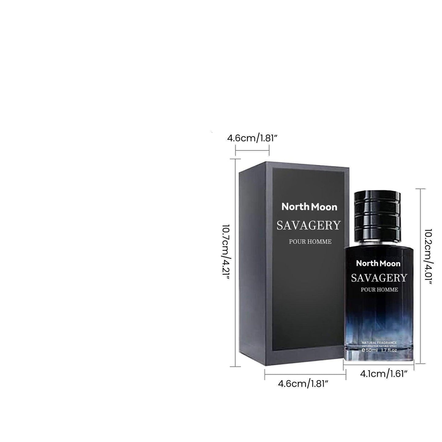 Savagery Parfum - Herrenparfum Nischenatmosphäre Dauerhafter Duft Handgepäck