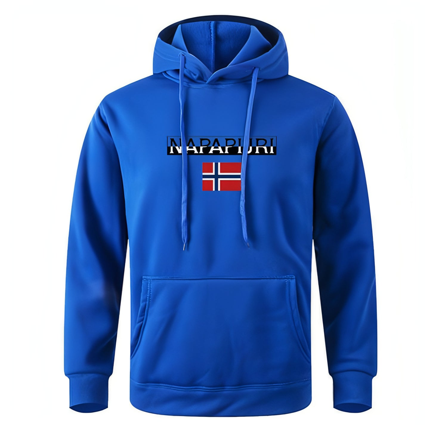 Napapijri Men's Pullover Hoodie Printed Sweater Casual