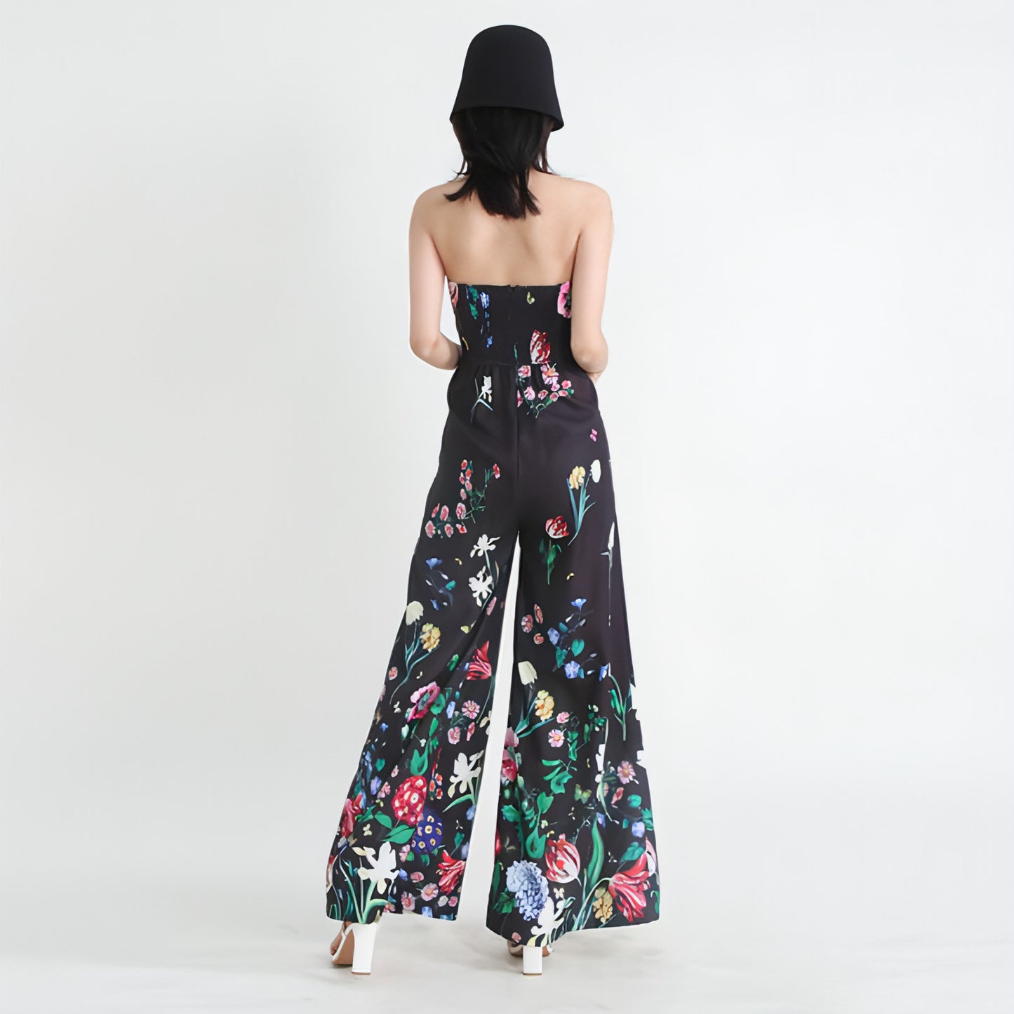 Botanical Floral Print Jumpsuit