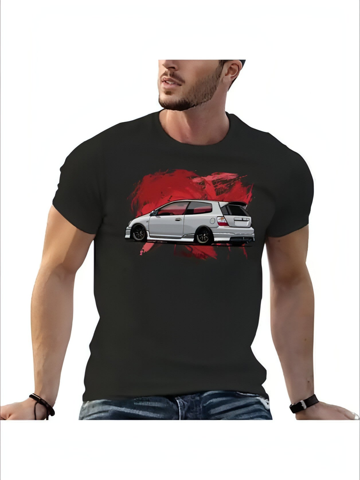 Civic EP3 T-shirt Graphics Men T Shirts