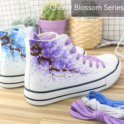 High Top Canvas Shoes For Summer And Autumn Women