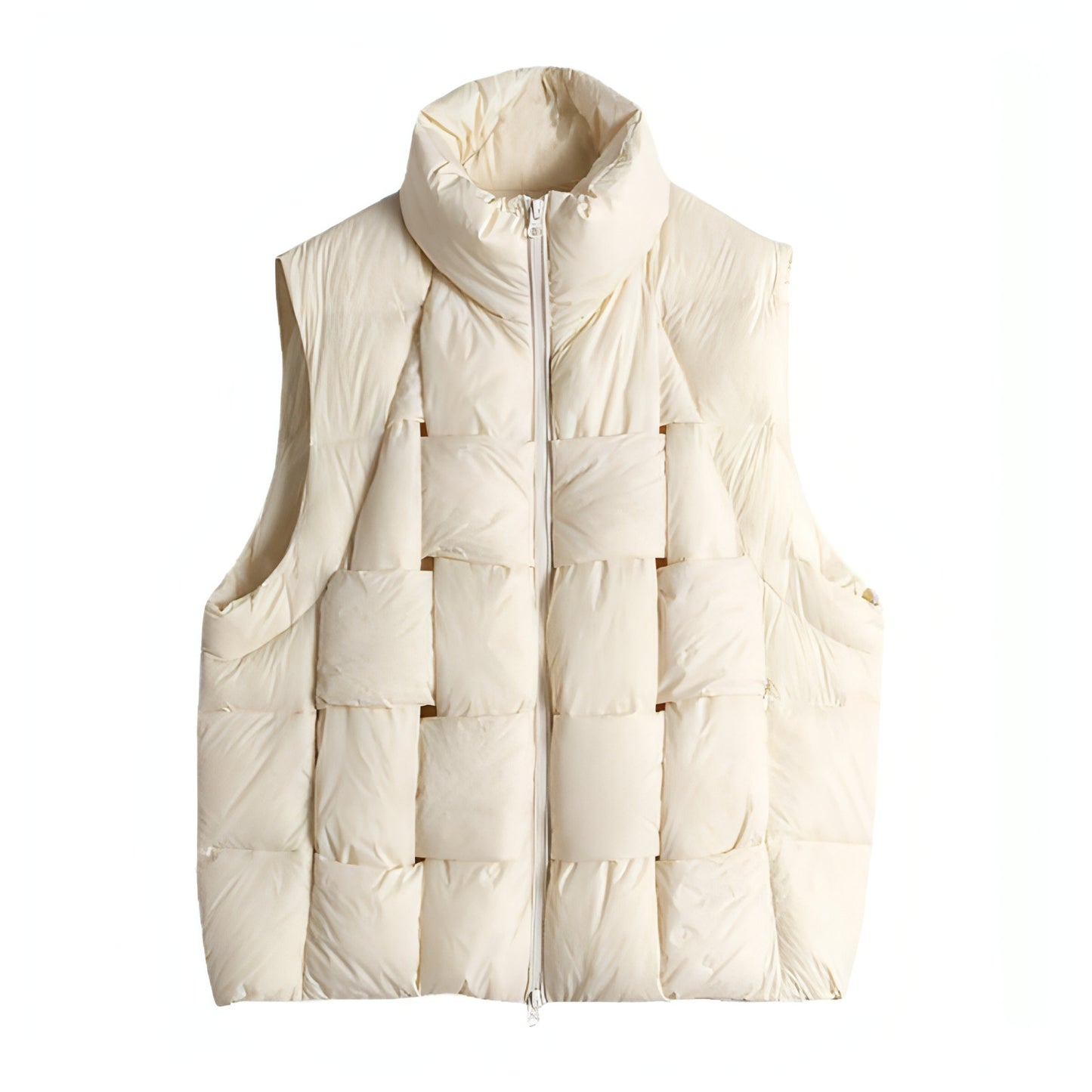 Warm Down Short Vest Autumn And Winter White Duck Down Women Jacket