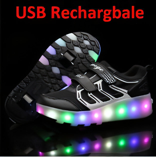 Blinkende Rollschuhe 