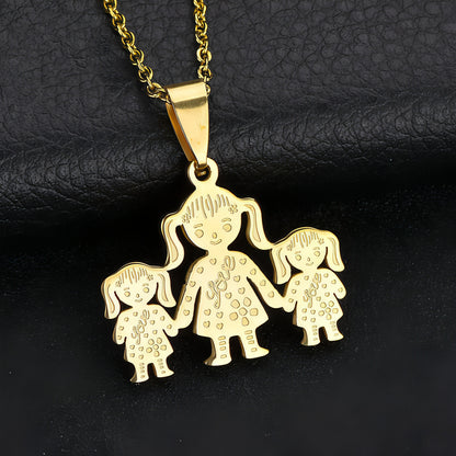 Warm family pendant series