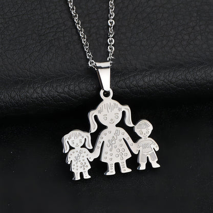 Warm family pendant series