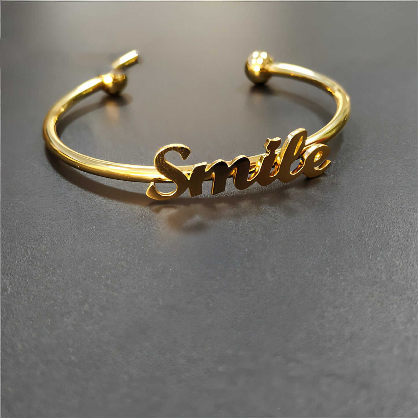 Personalized Stainless Steel Name Bracelet – Custom Letter Jewelry