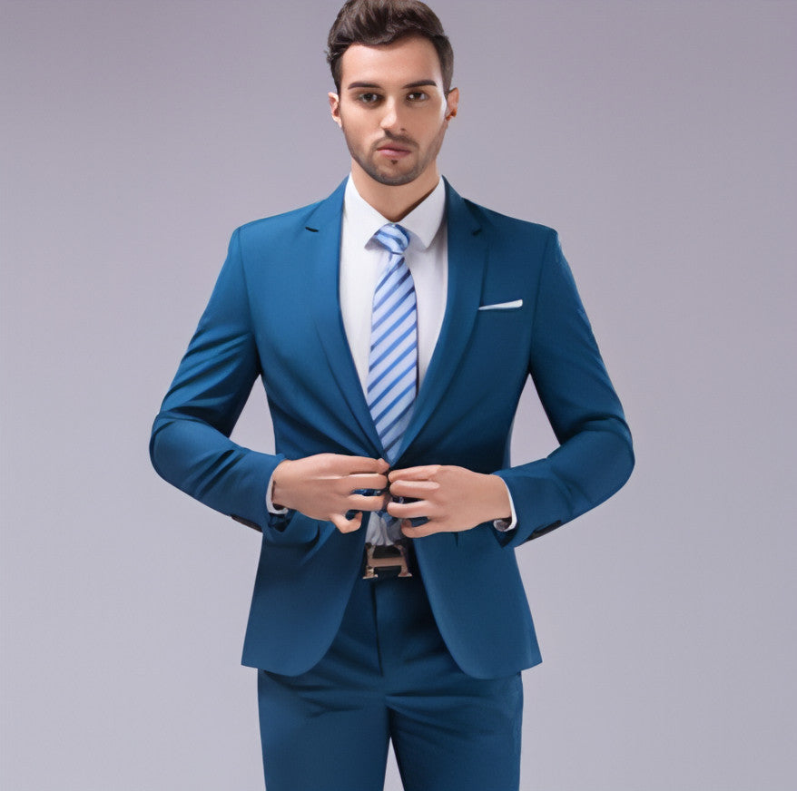 Traje de negocios para hombre