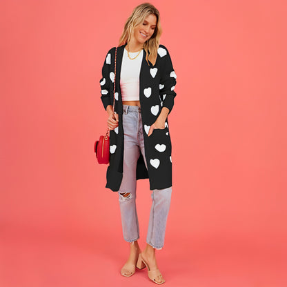 Cardigan Love Pocket-deco