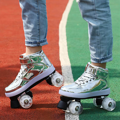 Double Roller Skates Rink