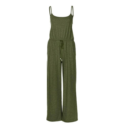 Women's suspenders jumpsuit