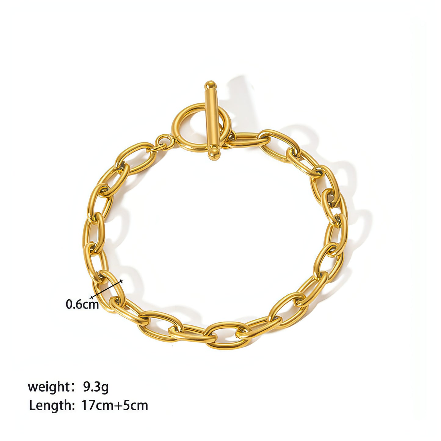 Elegant Gold-Plated Bracelet – Timeless & Stylish for Every Occasion