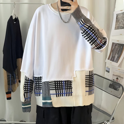 Ins National Fashion Brand Boys' Knitwear Sweater Youth Men