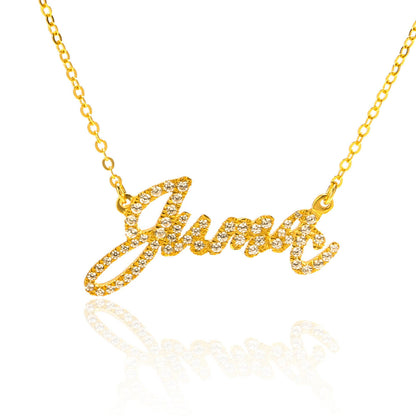 925 Sterling Silver Custom Name Necklace – A Timeless Personalized Statement