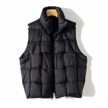 Warm Down Short Vest Autumn And Winter White Duck Down Women Jacket