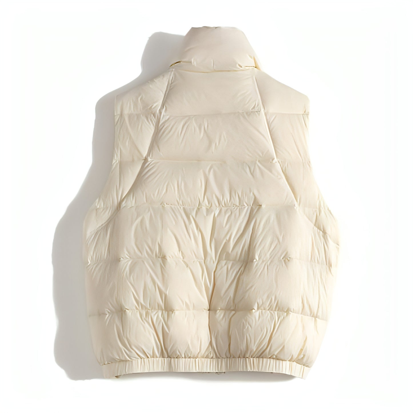 Warm Down Short Vest Autumn And Winter White Duck Down Women Jacket