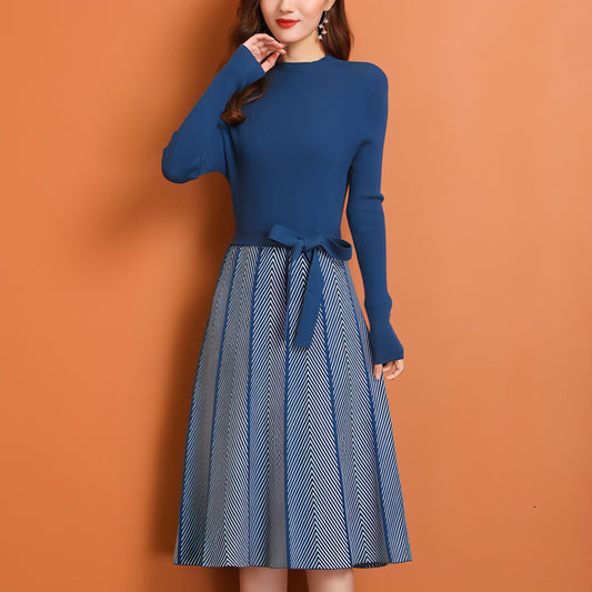 Sweater Skirt Inner Wear Base Temperament Long Women's Clothing Dress