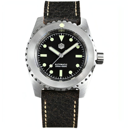 San Martin - Men's Stainless Steel Diving Automatic Mechanical Sports Watch